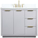Blake 42 X 22 X 34 inch Grey Vanity Sink Set