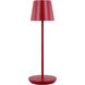 Mena 12.88 inch 2.2 watt Dark Red Outdoor Table Lamp