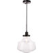 Lyle 1 Light 11 inch Black Pendant Ceiling Light