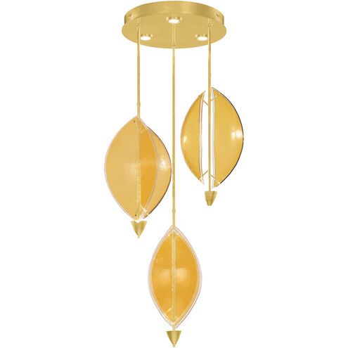 Embark 6 Light 28.5 inch Gold Pendant Ceiling Light