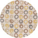 Cosmopolitan 96 inch Neutral and Yellow Area Rug, Polyester