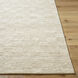 Ventura 36 X 24 inch Pearl / Natural / Ash Handmade Rug in 2 x 3