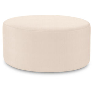 Universal Sterling Sand Round Ottoman Replacement Slipcover, Ottoman Not Included