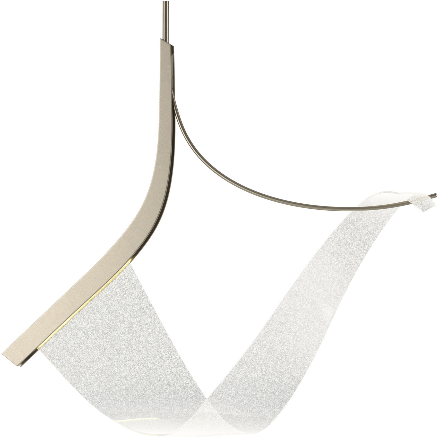 Sling LED 34.2 inch Soft Gold Pendant Ceiling Light