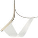 Sling LED 34.2 inch Soft Gold Pendant Ceiling Light