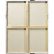 Skylab Multicolor Heavy Texture and Gold Accent Canvas Art