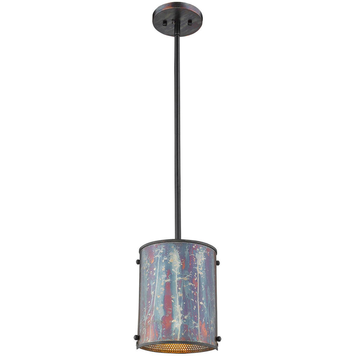Ryker 1 Light 8 inch Bronze Patina Pendant Ceiling Light