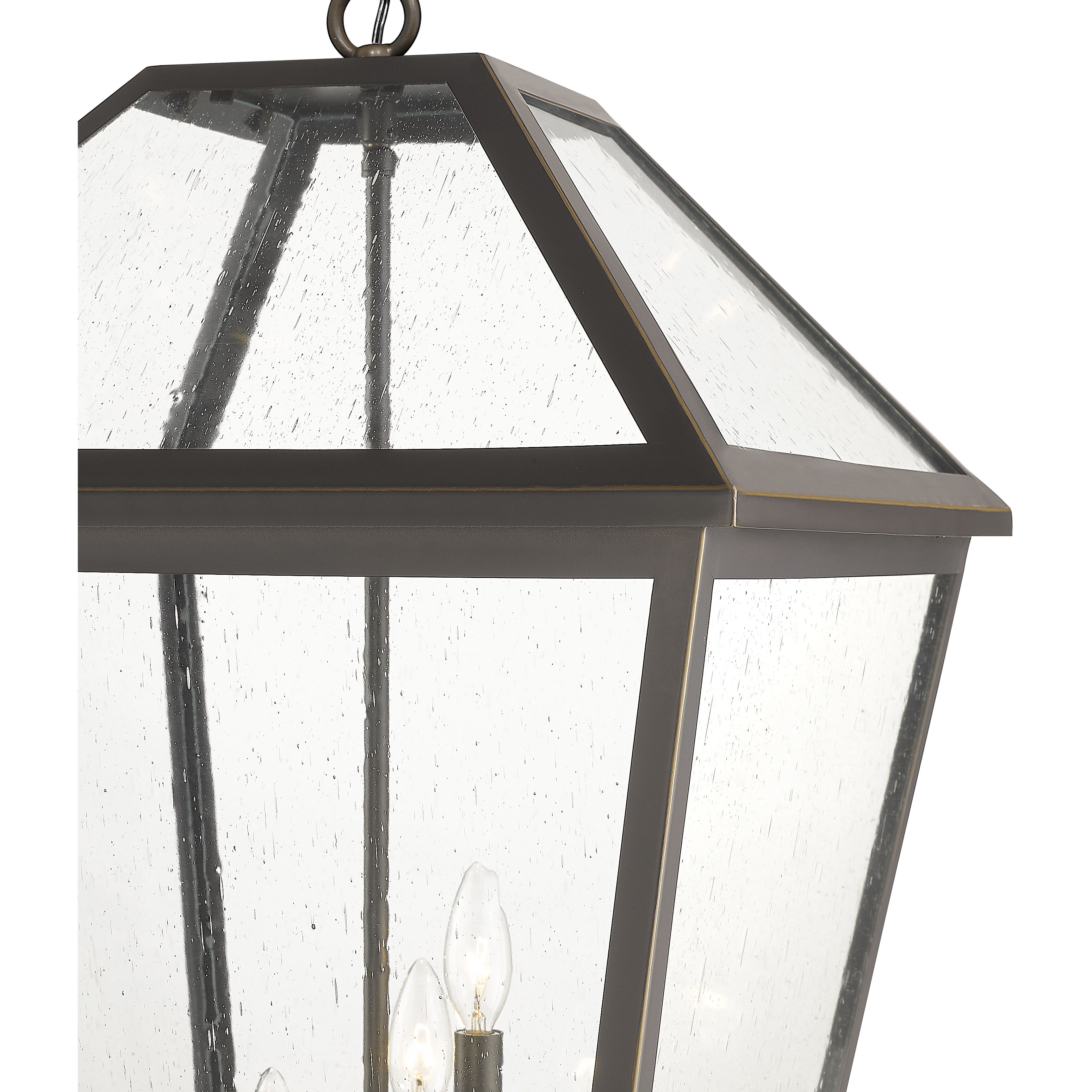 Talbot 4 Light 19.5 inch Oil Rubbed Bronze Outdoor Chain Mount Ceiling Fixture