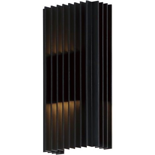 Rampart LED 11.75 inch Black Outdoor Wall Sconce