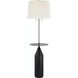 Kelly Wearstler Zephyr 63 inch 60 watt Aged Iron Floor Light Portable Light, Large