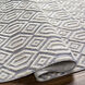 Broadway 108 X 79 inch Light Grey Rug, Rectangle