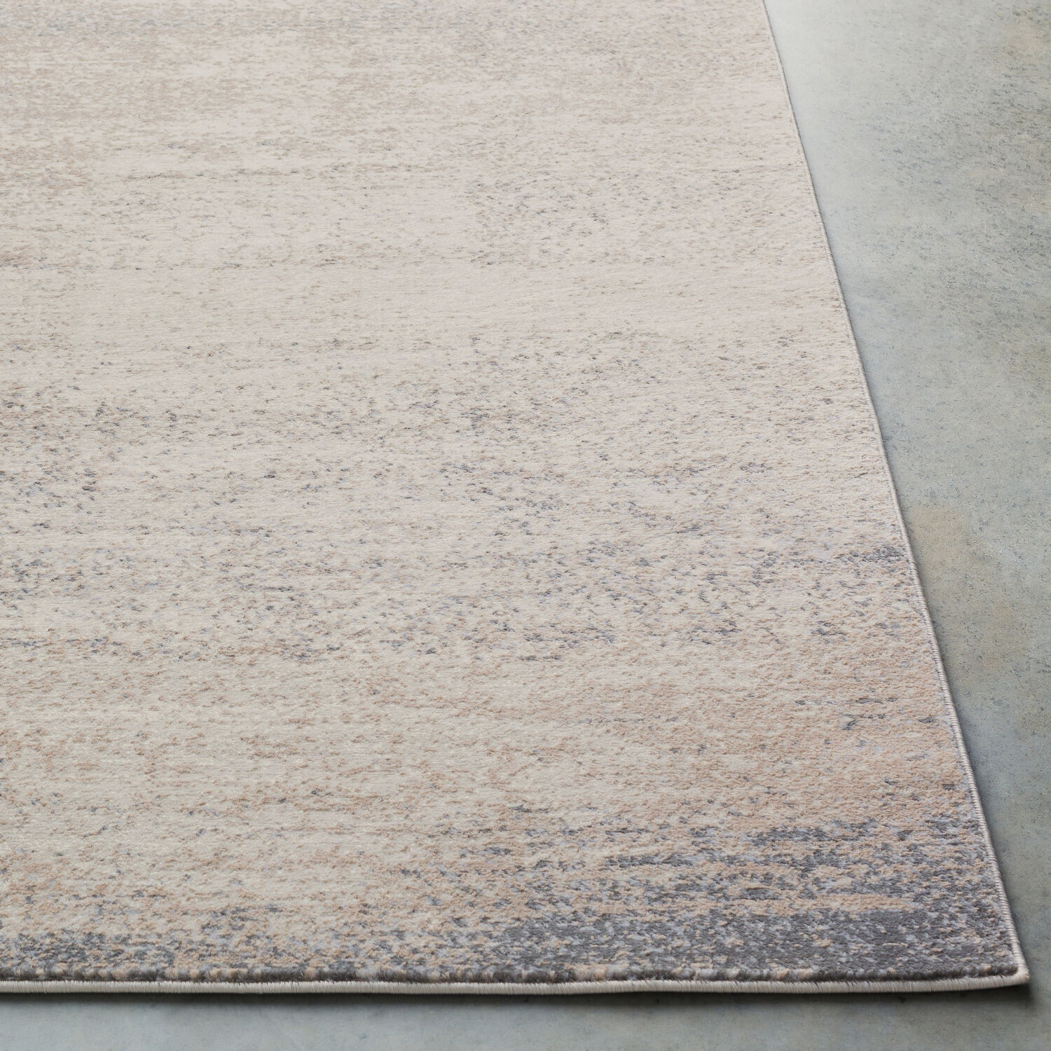 Amadeo 94 X 28 inch Dark Brown/Taupe/Cream/Ivory Rugs, Polypropylene and Polyester