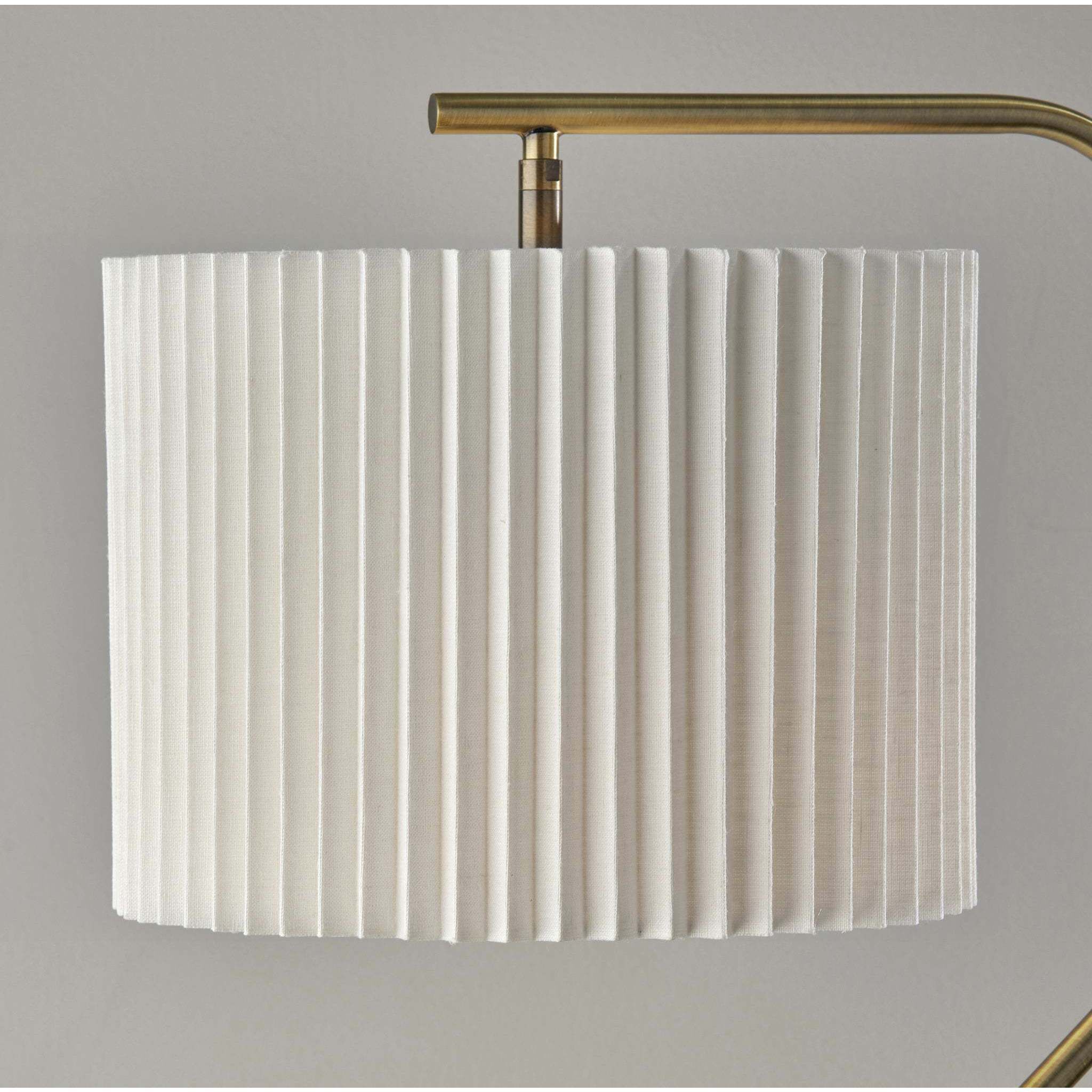 Evan 60 inch 100.00 watt Antique Brass Floor Lamp Portable Light, Simplee Adesso