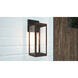 Westover 1 Light 17 inch Industrial Bronze Outdoor Wall Lantern