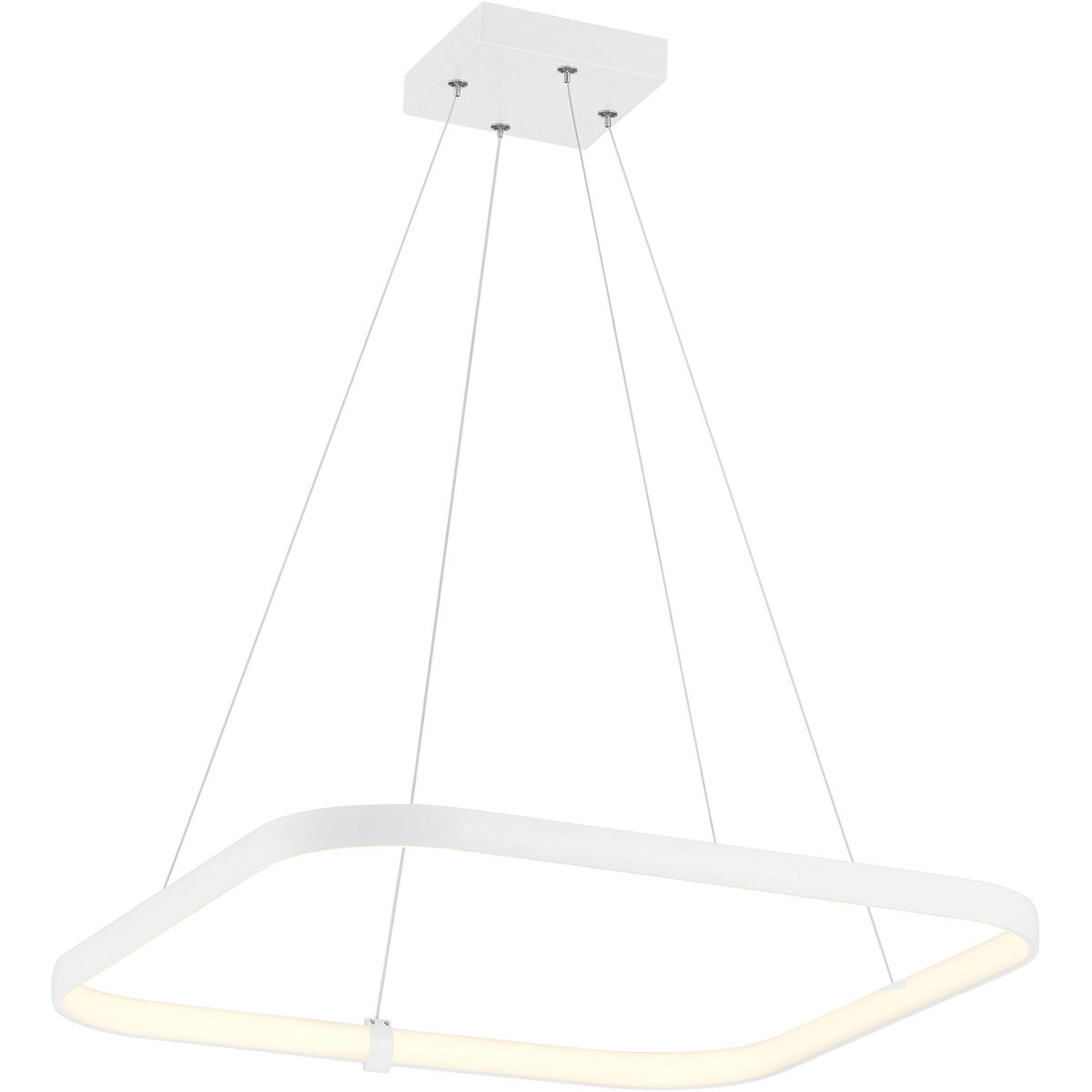 Ravello LED 24 inch Matte White Pendant Ceiling Light
