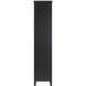 Irene Black Bathroom Storage Cabinet