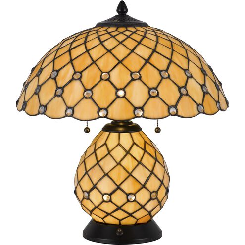 Valetta 18 inch 60.00 watt Black Table Lamp Portable Light