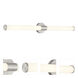 Retreat 1 Light 36 inch Brushed Steel Bath Vanity Wall Light, Large 