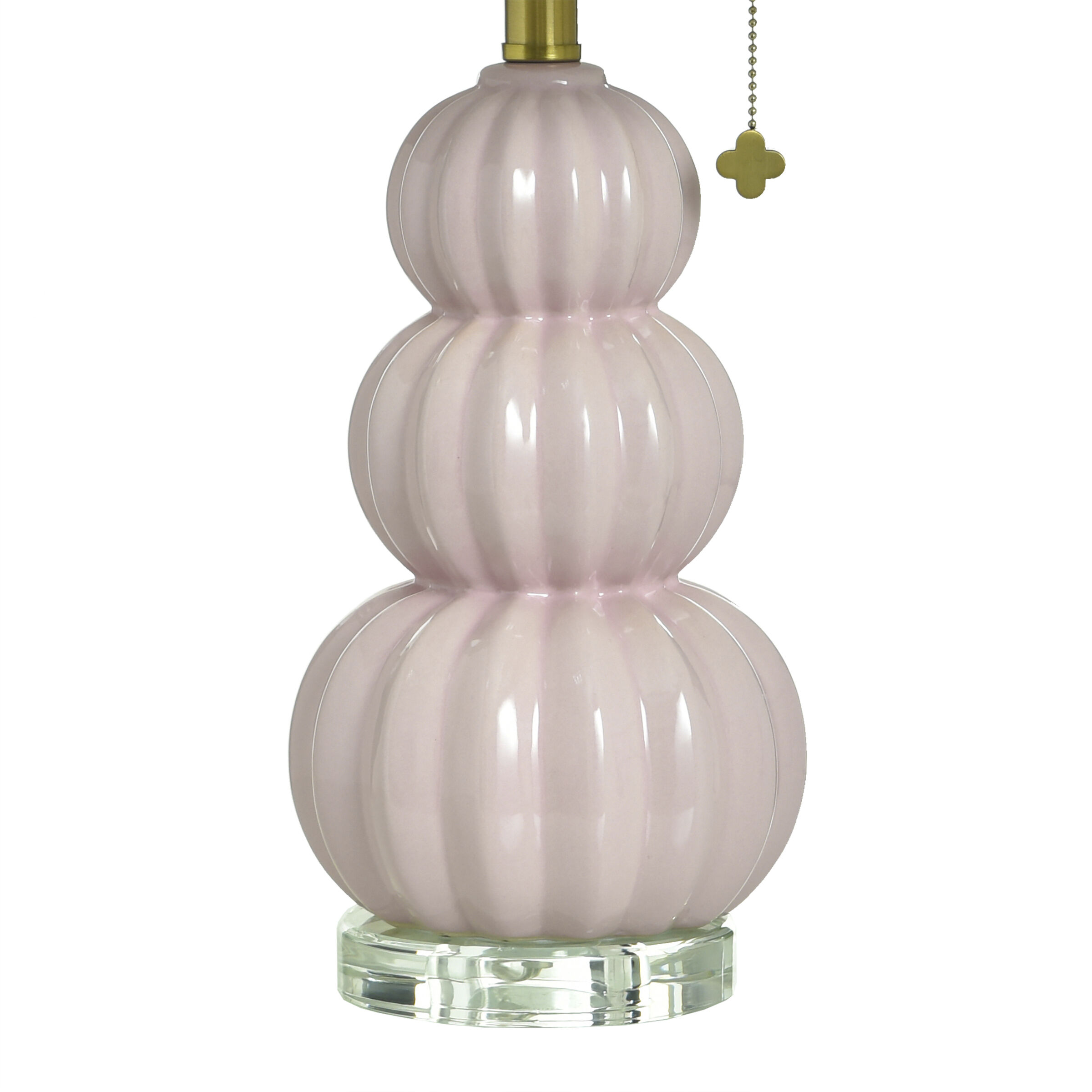 Ophelia 26 inch 100 watt Pink Peony Table Lamp Portable Light