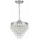 Calypso 3 Light 13 inch Polished Chrome Chandelier Ceiling Light