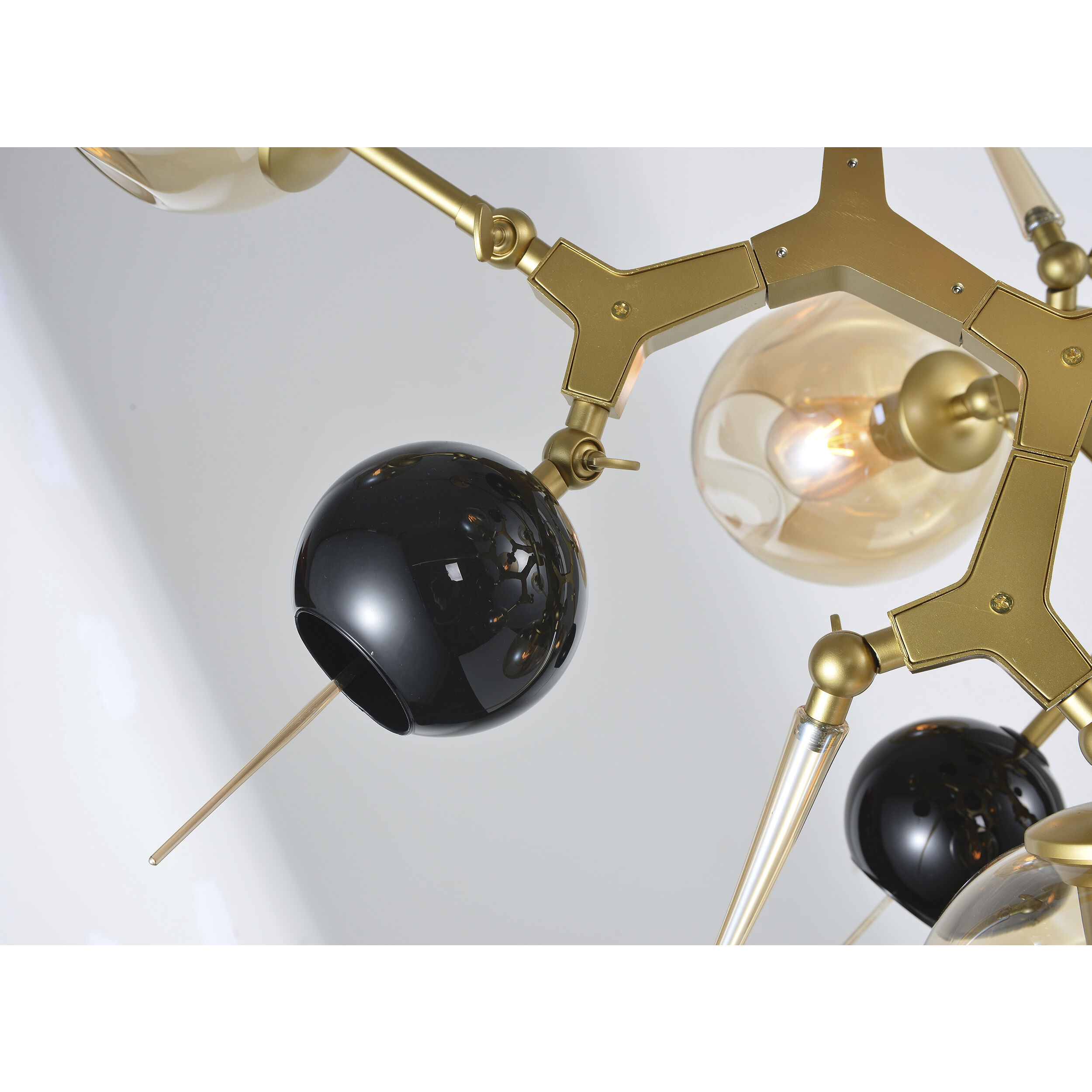 Canada 10 Light 42 inch Gold Chandelier Ceiling Light