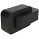 Nodum 45 X 24.5 inch Matte Black Accent Table