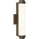 Burlington LED 4.65 inch Bronze Bathroom Wall Light