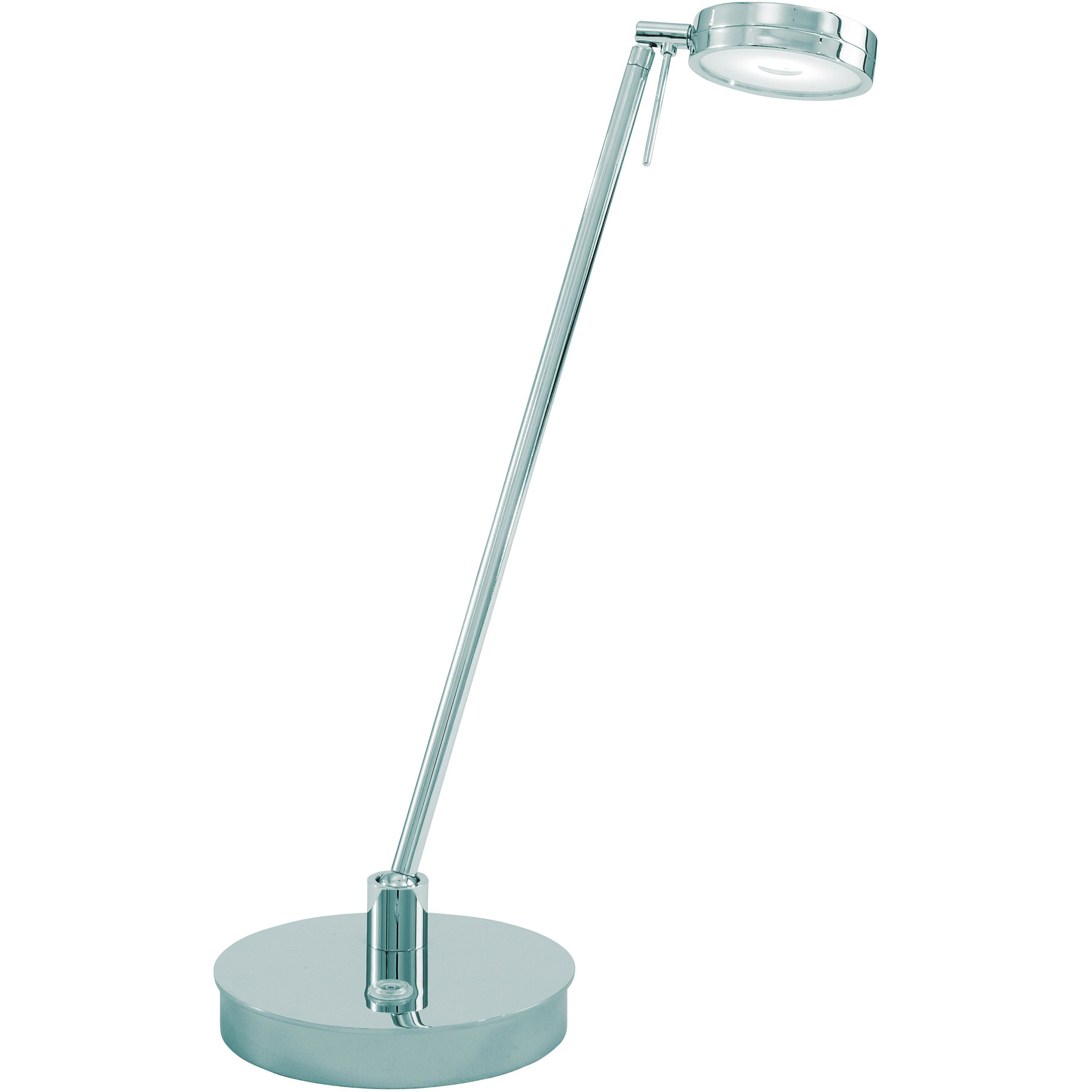George's Reading Room 18.75 inch 8.00 watt Chrome Table Lamp Portable Light, Pharmacy