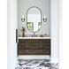 Madison LED 2.38 inch Urban Bronze and Glossy Opal Bath Vanity Light Wall Light