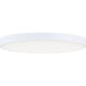 Trim - 0-10 V LED 9 inch White Flush Mount Ceiling Light