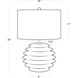 Coastal Living Accordion 26 inch 150.00 watt Ebony Table Lamp Portable Light, Round