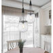 Cordoba 1 Light 8.25 inch Iron Grey and Antique Brass Pendant Ceiling Light