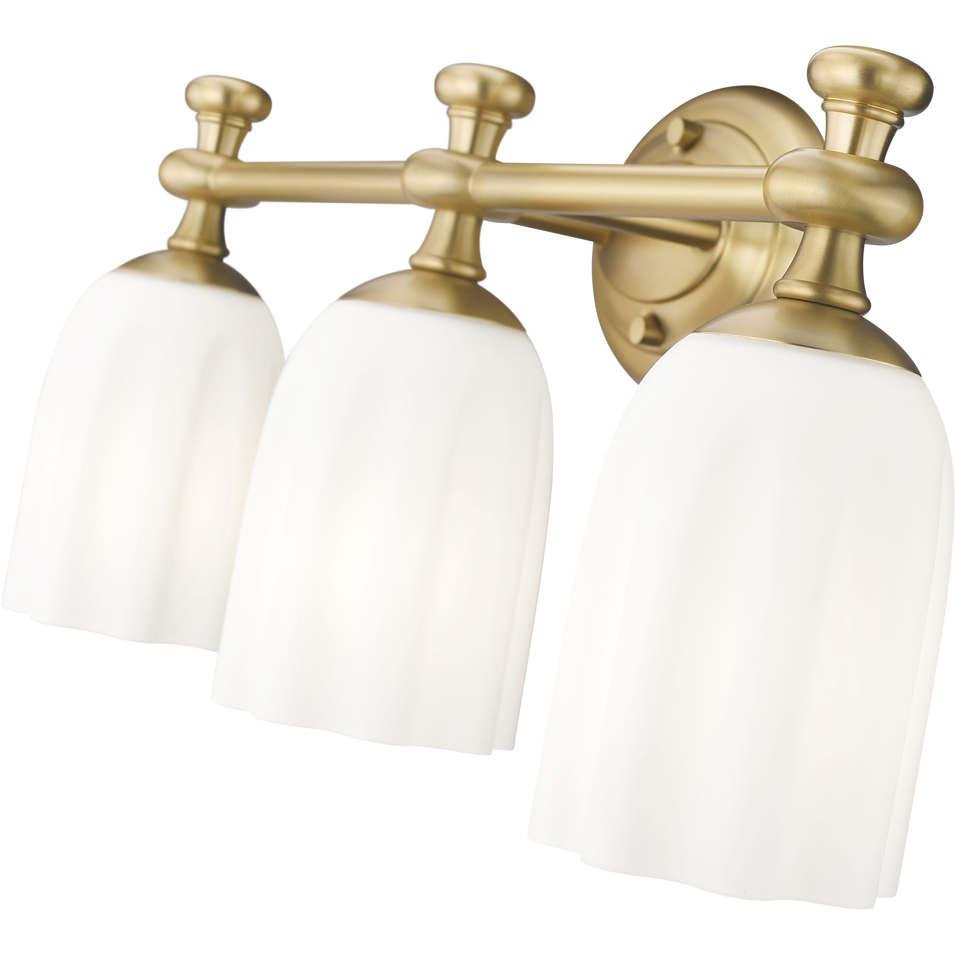 Orion 3 Light 22 inch Modern Gold Bath Vanity Light Wall Light