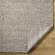 Kimberly 108 X 72 inch Warm Grey / Metallic - Silver / Sage Handmade Rug in 6 x 9