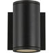 Griffith LED 5.5 inch Textured Black Exterior Wall