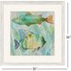 Swim Blue and Green and Multi and Turquoise Framed Art