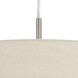Addison 3 Light 18 inch Brushed Steel Pendant Ceiling Light