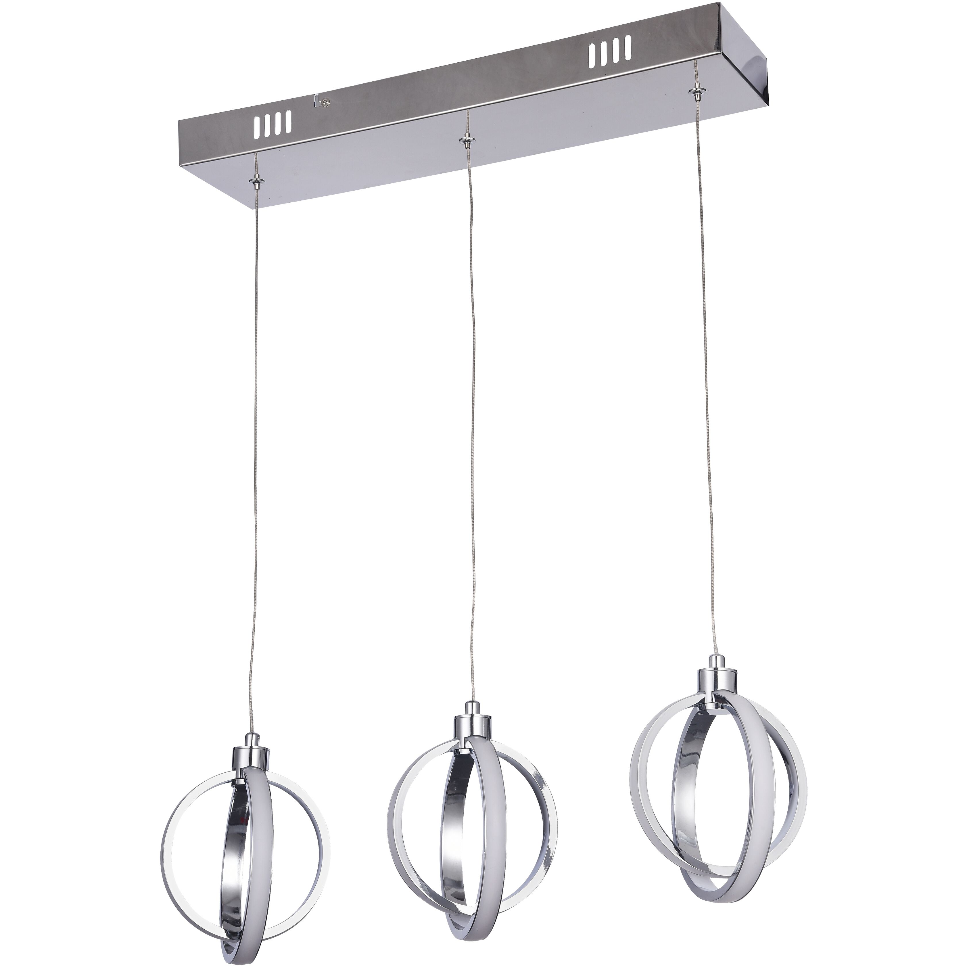 Canada LED 5.9 inch Chrome Chandelier Ceiling Light