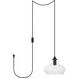 Destry 1 Light 9 inch Black Pendant Ceiling Light
