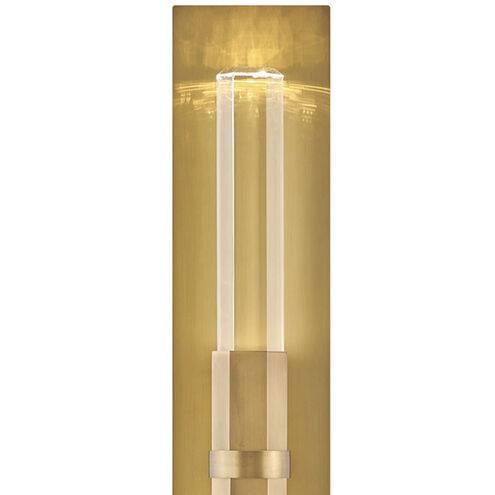 Cecily LED 5 inch Heritage Brass ADA Sconce Wall Light