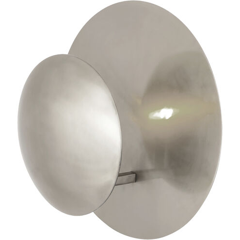 Lorens 1 Light 13 inch Polished Nickel Sconce Wall Light