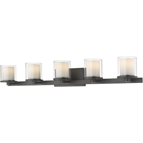 Schema LED 38 inch Bronze Vanity Wall Light