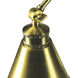 Aidan 5.5 inch Aged Brass Swingarm Sconce Wall Light, Moveable
