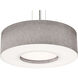 Montclair 4 Light 30 inch Satin Nickel Pendant Ceiling Light