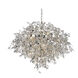 Flurry 17 Light 35 inch Chrome Down Chandelier Ceiling Light