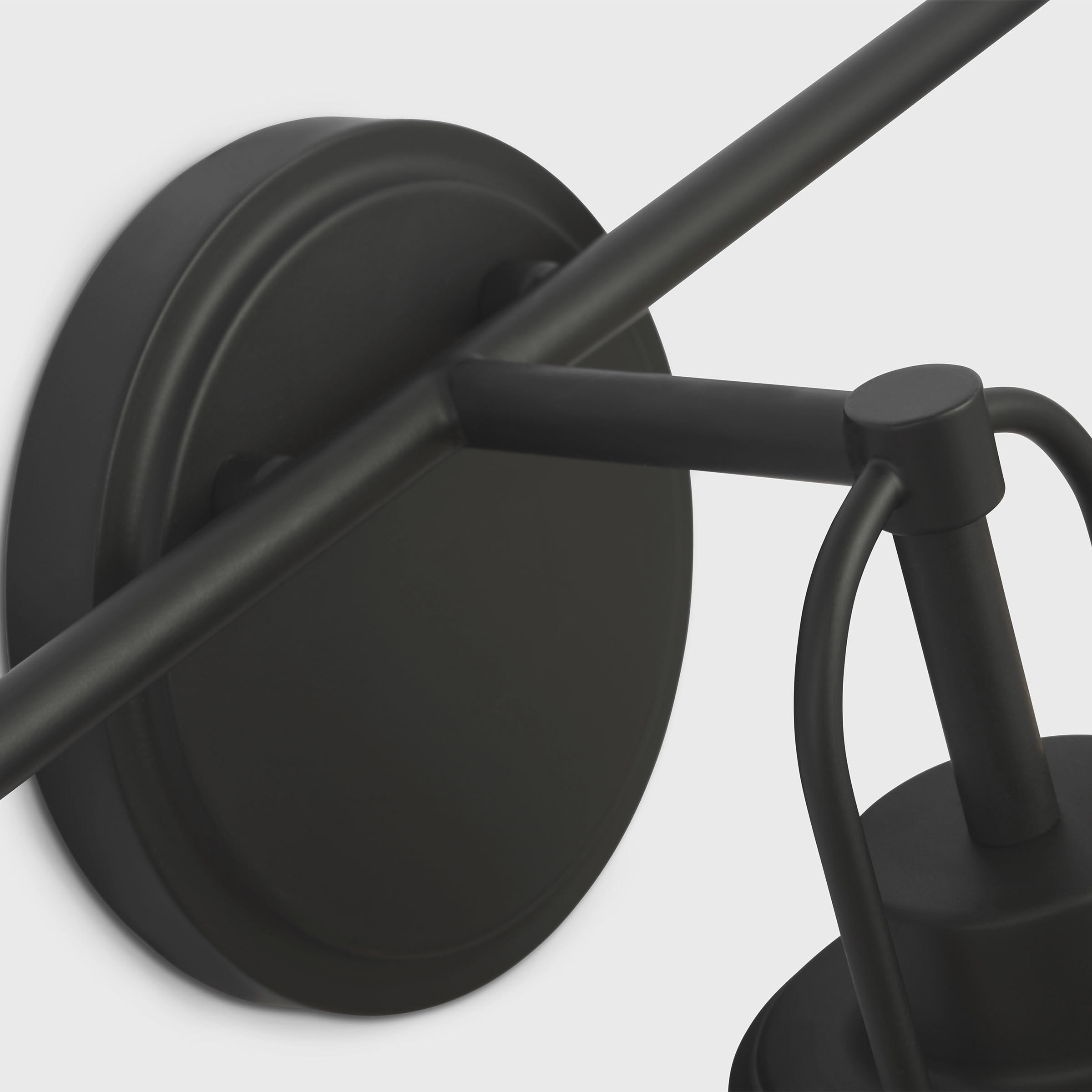 Anders Bath Vanity Wall Light in Midnight Black