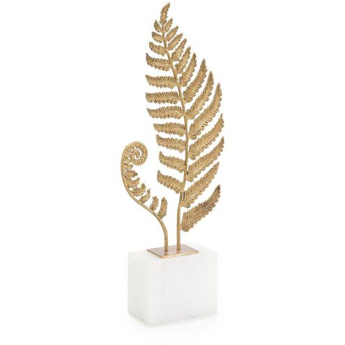 Brass Frond 19.25 X 8 inch Sculptures