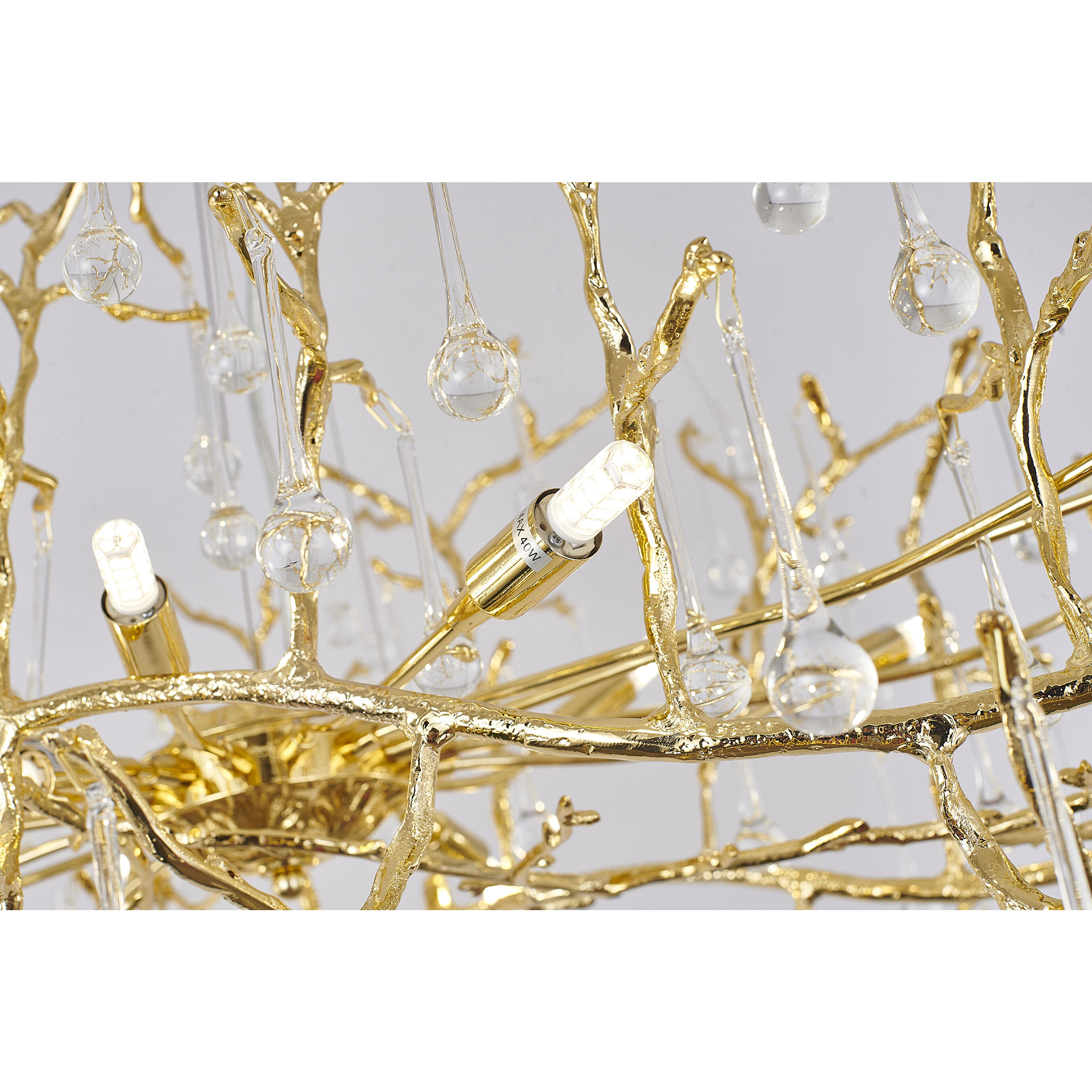 Canada 14 Light 23.5 inch Gold Chandelier Ceiling Light