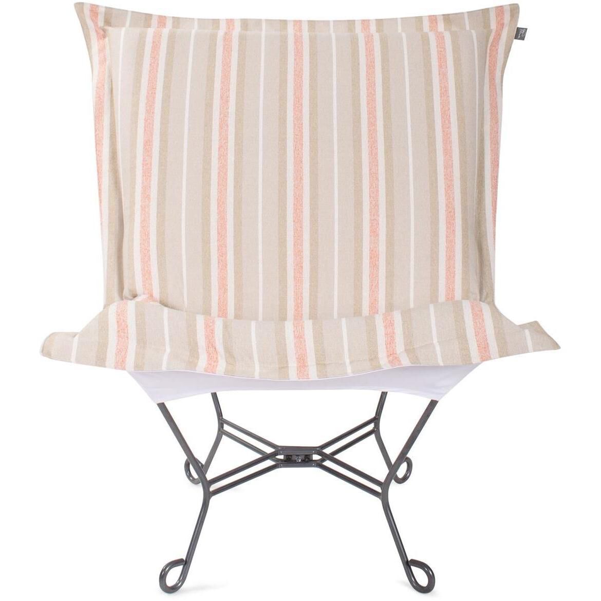 Dune Terra Outdoor Puff Scroll Chair