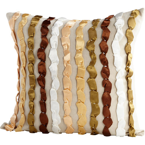 Ella 18 X 18 inch Multi Colored Pillow Cover